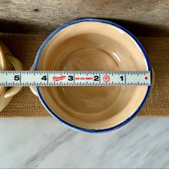 NCE Double Handled Crocks•Set of (3)•Soups~Appetizers~Casseroles•VINTAGE 1986 - Picture 11 of 13